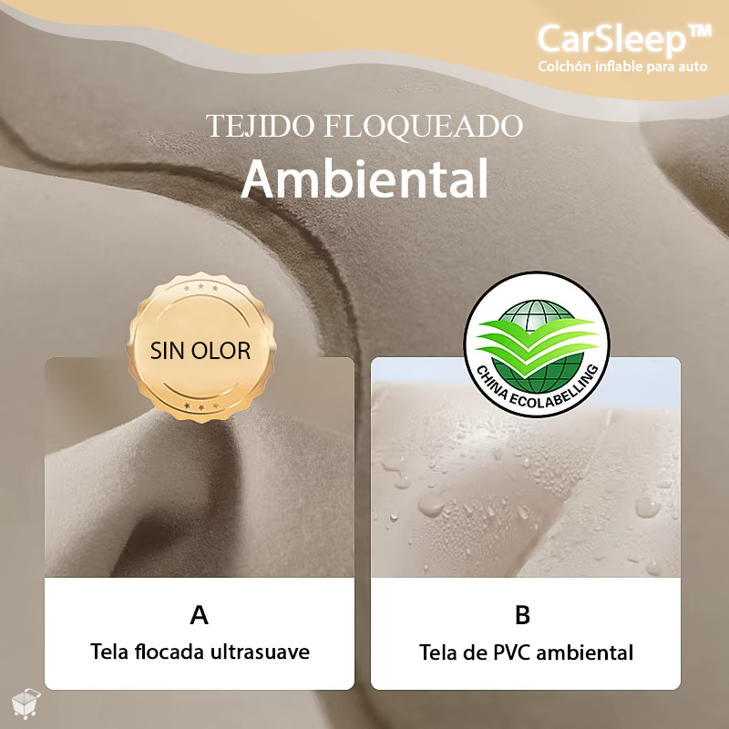 CarSleep™ - Colchón inflable para auto - Caja de Compras
