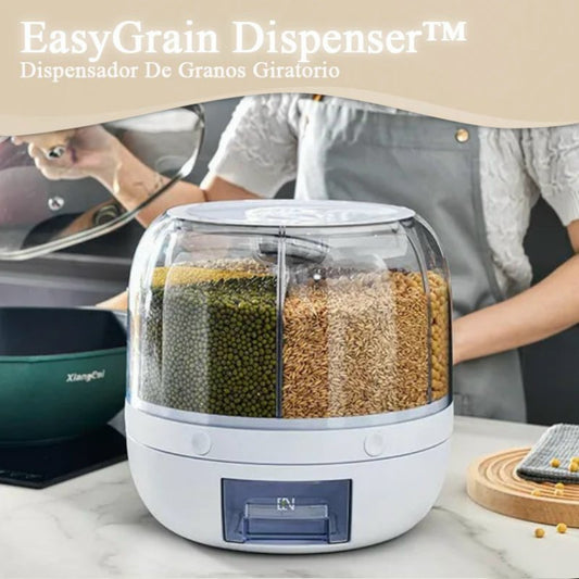 EasyGrain Dispenser™ - Dispensador De Granos Giratorio