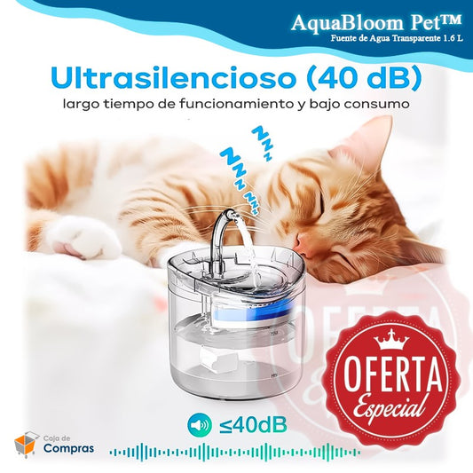 💧 AquaBloom Pet™ – Fuente de Agua relajante para Mascotas