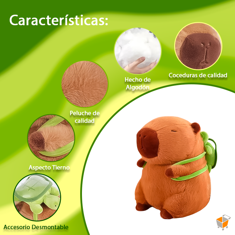 CapyCute™ - Peluche De Capibara