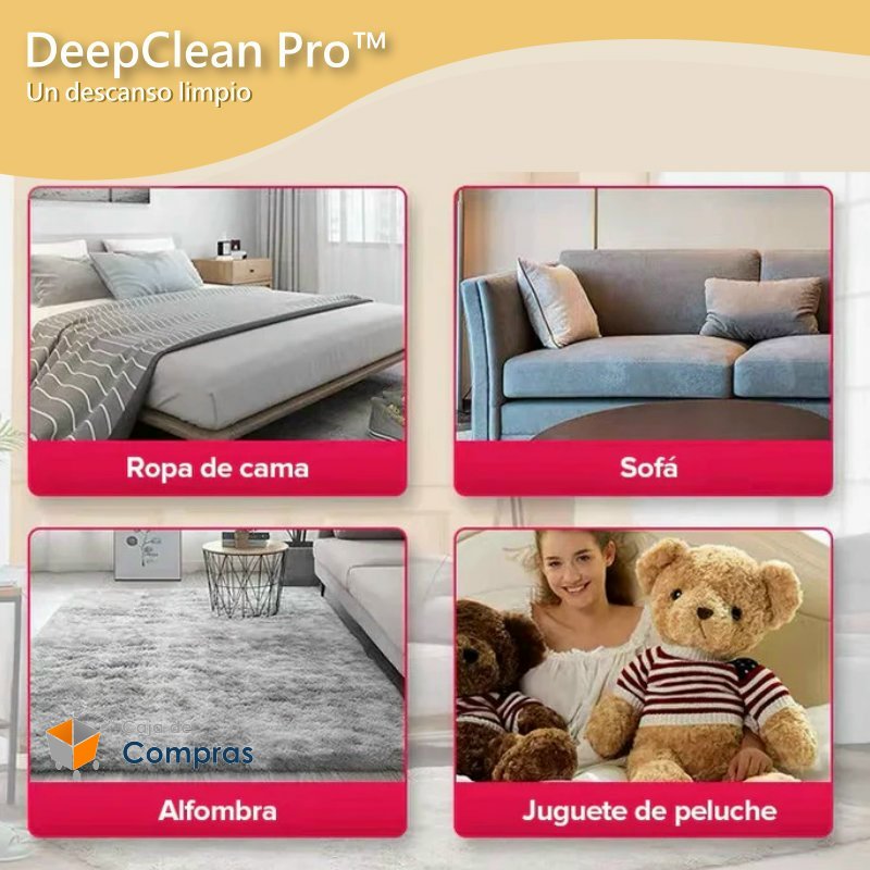 Aspiradora Anti-acaros - DeepClean Pro™ / Limpieza profunda para colchones y muebles