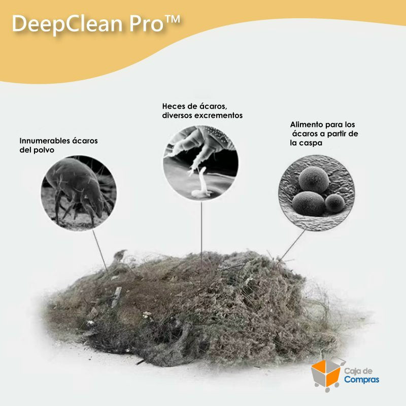 Aspiradora Anti-acaros - DeepClean Pro™ / Limpieza profunda para colchones y muebles