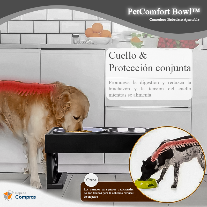 PetComfort Bowl™ - Comedero Bebedero Ajustable