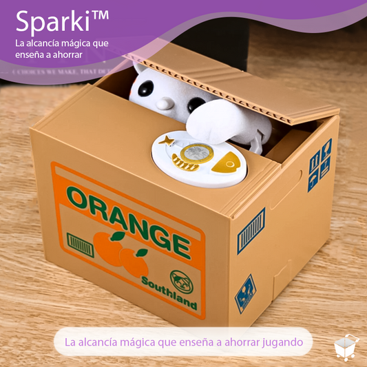 Sparki™ - Alcancia gatito ladron